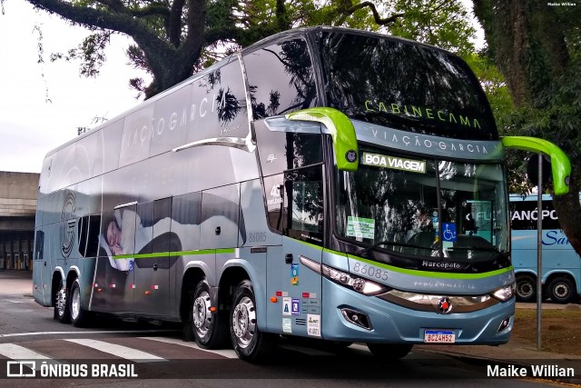 Viação Garcia 86085 na cidade de Curitiba, Paraná, Brasil, por Maike Willian. Número da foto: #8715840.