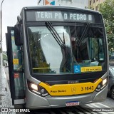 Viação Metrópole Paulista - Zona Leste 3 1643 na cidade de São Paulo, São Paulo, Brasil, por Michel Nowacki. Número da foto: #:id.