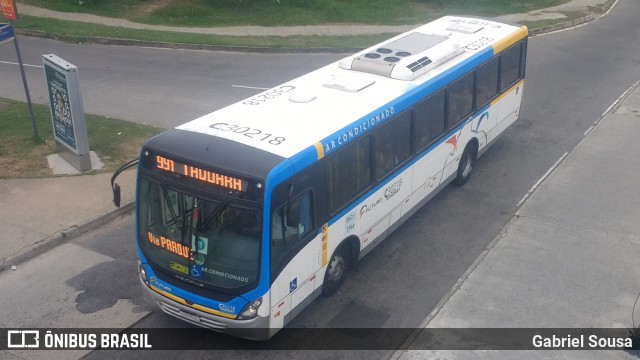 Transportes Futuro C30218 na cidade de Rio de Janeiro, Rio de Janeiro, Brasil, por Gabriel Sousa. Número da foto: #8717901.