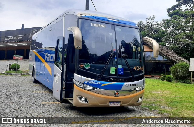 Fácil Transportes e Turismo RJ 140.046 na cidade de Teresópolis, Rio de Janeiro, Brasil, por Anderson Nascimento . Número da foto: #8718029.