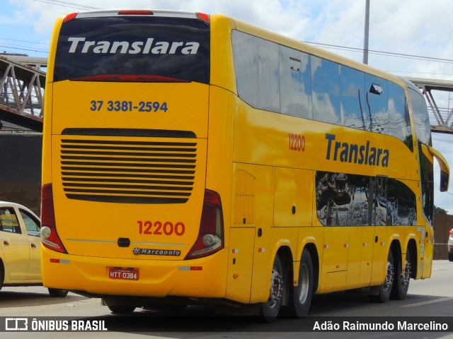 Translara Turismo 12200 na cidade de Belo Horizonte, Minas Gerais, Brasil, por Adão Raimundo Marcelino. ID da foto: 8720058.