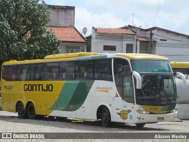 Empresa Gontijo de Transportes 14330 na cidade de Fortaleza, Ceará, Brasil, por Alisson Wesley. ID da foto: 8719505.