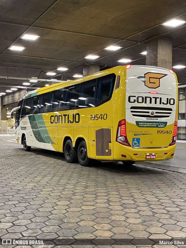 Empresa Gontijo de Transportes 19540 na cidade de Belo Horizonte, Minas Gerais, Brasil, por Marco Silva. Número da foto: #8718192.