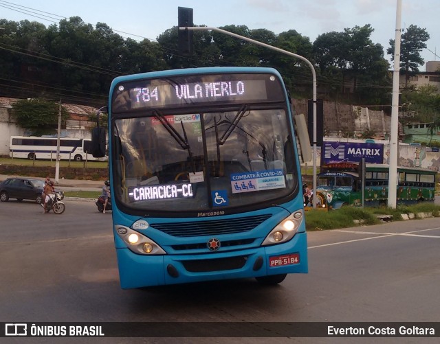 Viação Satélite 25425 na cidade de Cariacica, Espírito Santo, Brasil, por Everton Costa Goltara. Número da foto: #8717681.