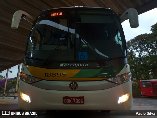 Empresa Gontijo de Transportes 18895 na cidade de Teresópolis, Rio de Janeiro, Brasil, por Paulo Silva. ID da foto: 8780020.