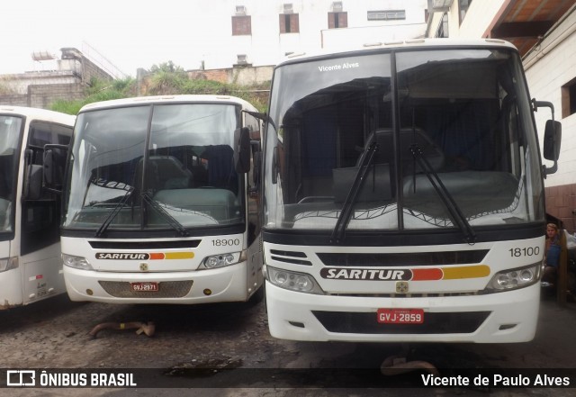 Saritur - Santa Rita Transporte Urbano e Rodoviário 18100 na cidade de Belo Horizonte, Minas Gerais, Brasil, por Vicente de Paulo Alves. Número da foto: #8780199.