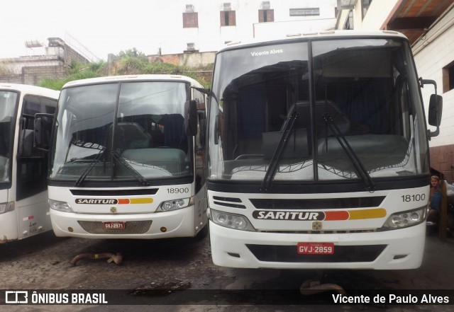 Saritur - Santa Rita Transporte Urbano e Rodoviário 18100 na cidade de Belo Horizonte, Minas Gerais, Brasil, por Vicente de Paulo Alves. ID da foto: 8780199.