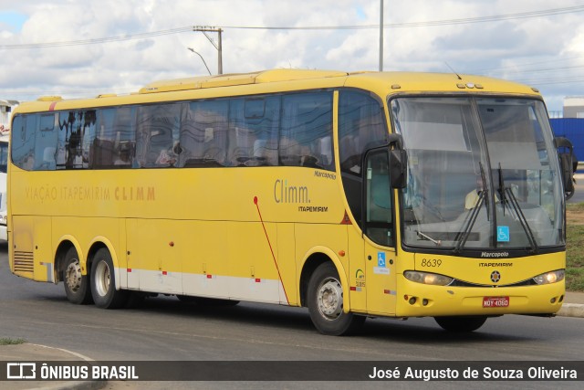 Viação Itapemirim 8639 na cidade de Vitória da Conquista, Bahia, Brasil, por José Augusto de Souza Oliveira. ID da foto: 8780229.