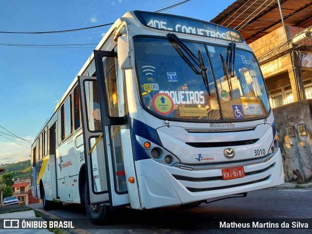 Viação Pinheiral 3010 na cidade de Volta Redonda, Rio de Janeiro, Brasil, por Matheus Martins da Silva. Número da foto: #8779687.