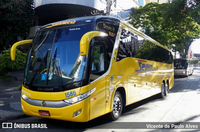 Severo Turismo 1585 na cidade de Belo Horizonte, Minas Gerais, Brasil, por Vicente de Paulo Alves. ID da foto: 8780241.