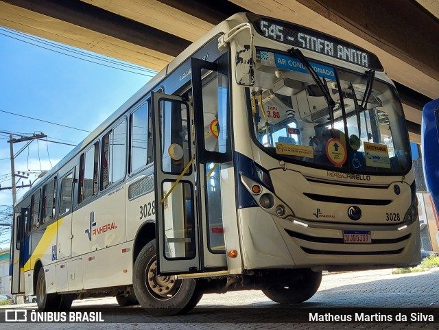 Viação Pinheiral 3028 na cidade de Volta Redonda, Rio de Janeiro, Brasil, por Matheus Martins da Silva. ID da foto: 8779865.