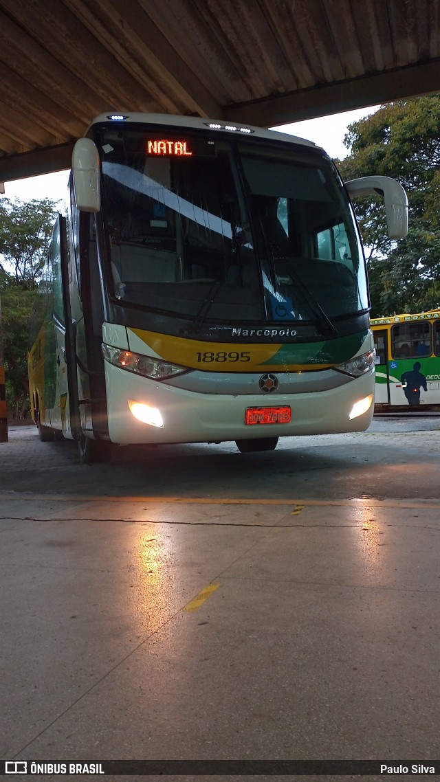 Empresa Gontijo de Transportes 18895 na cidade de Teresópolis, Rio de Janeiro, Brasil, por Paulo Silva. Número da foto: #8780049.
