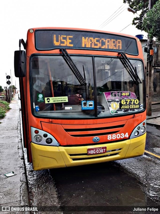 Viação Novo Retiro 88034 na cidade de Belo Horizonte, Minas Gerais, Brasil, por Juliano Felipe. Número da foto: #8804272.