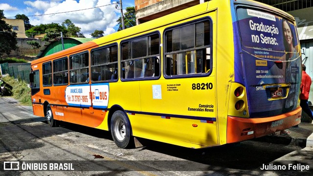 Viação Novo Retiro 88210 na cidade de Belo Horizonte, Minas Gerais, Brasil, por Juliano Felipe. Número da foto: #8804320.