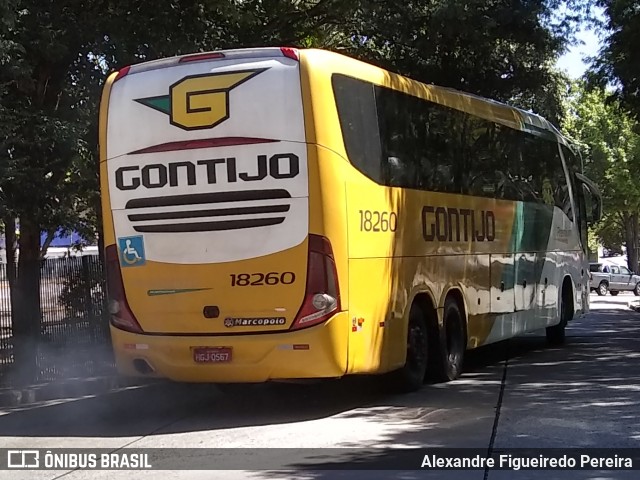 Empresa Gontijo de Transportes 18260 na cidade de São Paulo, São Paulo, Brasil, por Alexandre Figueiredo Pereira. ID da foto: 8804529.