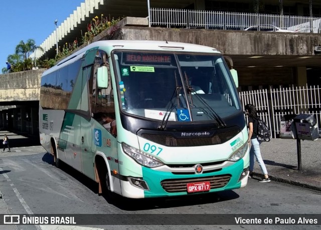 Santa Fé Transportes 097 na cidade de Belo Horizonte, Minas Gerais, Brasil, por Vicente de Paulo Alves. Número da foto: #8803901.