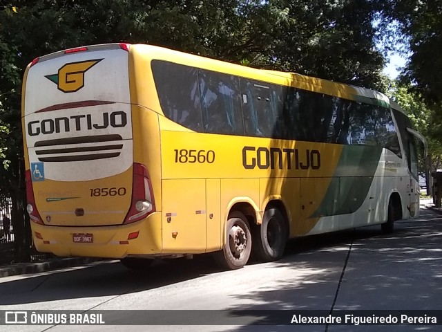 Empresa Gontijo de Transportes 18560 na cidade de São Paulo, São Paulo, Brasil, por Alexandre Figueiredo Pereira. ID da foto: 8804495.