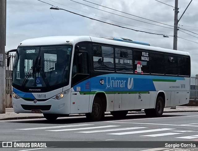 Unimar Transportes 18118 na cidade de Vitória, Espírito Santo, Brasil, por Sergio Corrêa. Número da foto: #8804855.