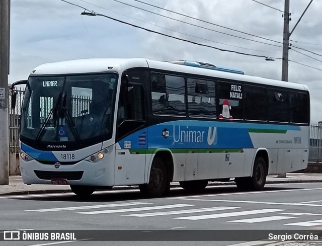 Unimar Transportes 18118 na cidade de Vitória, Espírito Santo, Brasil, por Sergio Corrêa. ID da foto: 8804855.