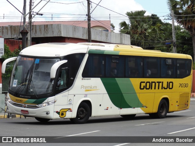 Empresa Gontijo de Transportes 7030 na cidade de Feira de Santana, Bahia, Brasil, por Anderson  Bacelar. Número da foto: #8803543.