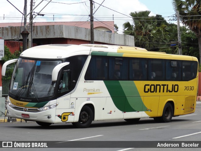 Empresa Gontijo de Transportes 7030 na cidade de Feira de Santana, Bahia, Brasil, por Anderson  Bacelar. ID da foto: 8803543.