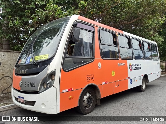 Auto Viação Transcap 8 5109 na cidade de São Paulo, São Paulo, Brasil, por Caio  Takeda. ID da foto: 8803450.