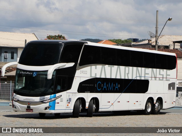 Auto Viação Catarinense 319322 na cidade de Balneário Camboriú, Santa Catarina, Brasil, por João Victor. ID da foto: 8804835.