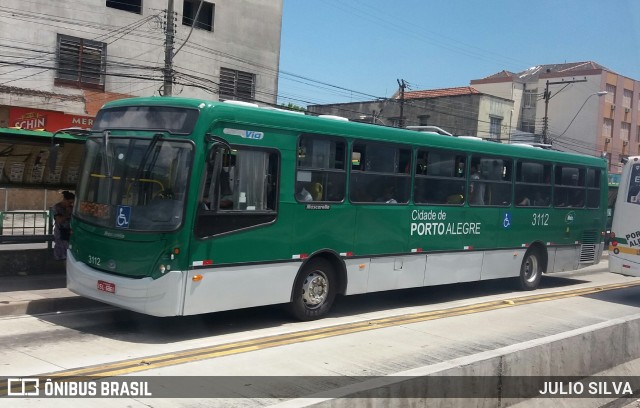 Sudeste Transportes Coletivos 3112 na cidade de Porto Alegre, Rio Grande do Sul, Brasil, por JULIO SILVA. Número da foto: #8808229.