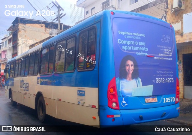 Concessionária Salvador Norte - CSN Transportes 10570 na cidade de Salvador, Bahia, Brasil, por Cauã Cauazinho. Número da foto: #8808022.