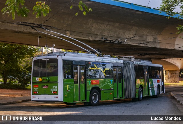 Metra - Sistema Metropolitano de Transporte 8106 na cidade de Santo André, São Paulo, Brasil, por Lucas Mendes. ID da foto: 8807960.