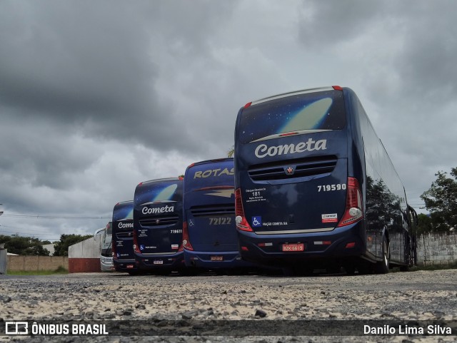 Viação Cometa 719590 na cidade de Franca, São Paulo, Brasil, por Danilo Lima Silva. Número da foto: #8808007.