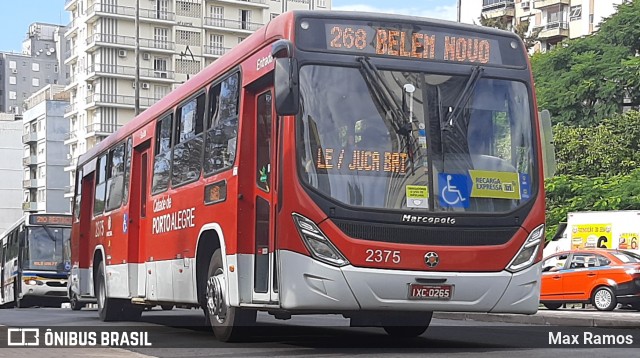 Viação Belém Novo 2375 na cidade de Porto Alegre, Rio Grande do Sul, Brasil, por Max Ramos. Número da foto: #8806171.