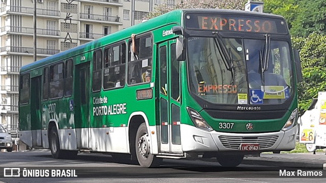 Sudeste Transportes Coletivos 3307 na cidade de Porto Alegre, Rio Grande do Sul, Brasil, por Max Ramos. Número da foto: #8806053.