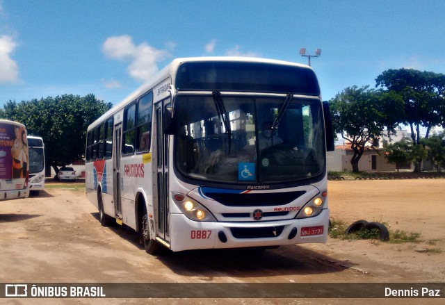 Reunidas Transportes Urbanos 0887 na cidade de Natal, Rio Grande do Norte, Brasil, por Dennis Paz. Número da foto: #8808315.