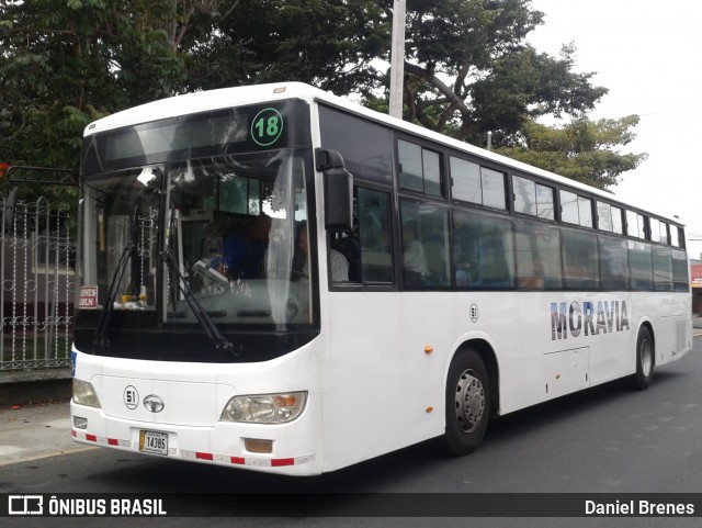 AMSA - Autotransportes Moravia 51 na cidade de San Vicente, Moravia, San José, Costa Rica, por Daniel Brenes. ID da foto: 8805486.