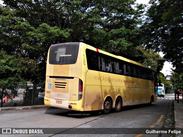 Viação Itapemirim 49017 na cidade de São Paulo, São Paulo, Brasil, por Guilherme Felipe. Número da foto: #8806871.