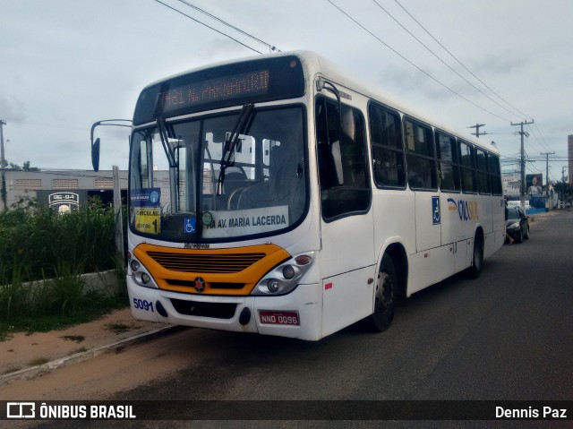 Via Sul TransFlor 5091 na cidade de Natal, Rio Grande do Norte, Brasil, por Dennis Paz. ID da foto: 8808337.