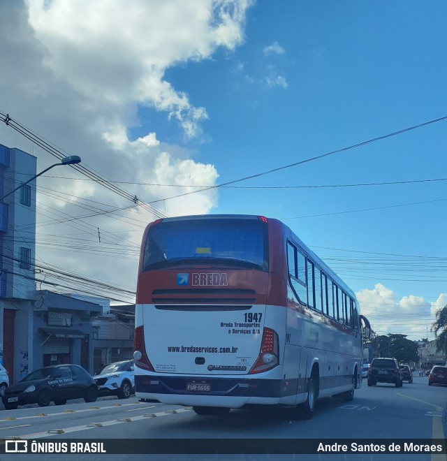 Breda Transportes e Serviços 1947 na cidade de São Paulo, São Paulo, Brasil, por Andre Santos de Moraes. Número da foto: #8805475.
