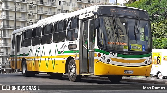 Sudeste Transportes Coletivos 3037 na cidade de Porto Alegre, Rio Grande do Sul, Brasil, por Max Ramos. ID da foto: 8808806.