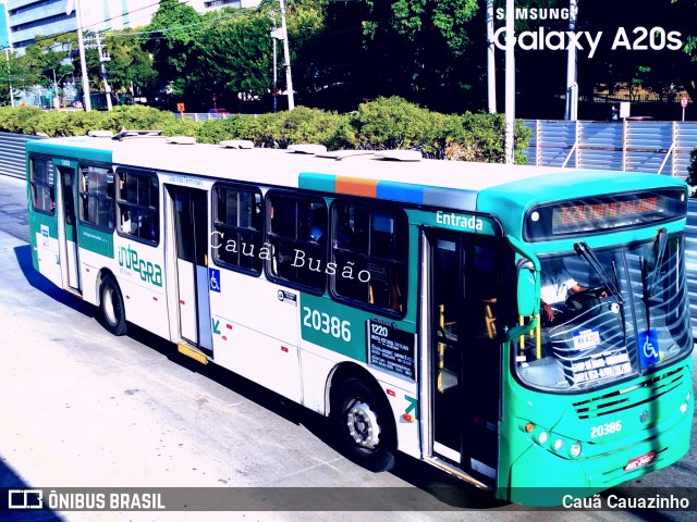 OT Trans - Ótima Salvador Transportes 20386 na cidade de Salvador, Bahia, Brasil, por Cauã Cauazinho. ID da foto: 8807910.