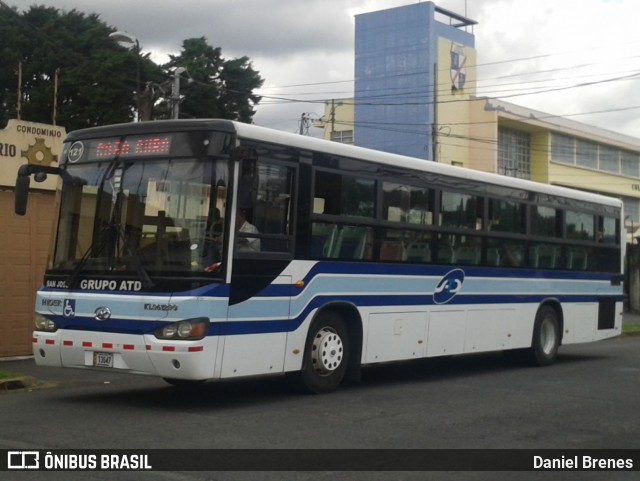 ATD - AutoTransportes Desamparados 121 na cidade de Catedral, San José, San José, Costa Rica, por Daniel Brenes. Número da foto: #8805526.