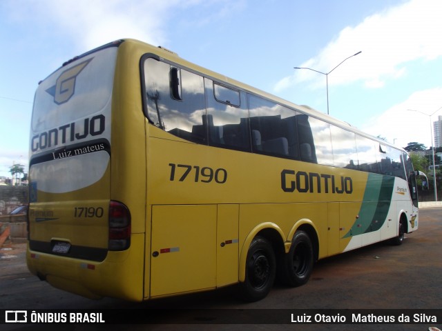 Empresa Gontijo de Transportes 17190 na cidade de Belo Horizonte, Minas Gerais, Brasil, por Luiz Otavio Matheus da Silva. ID da foto: 8806293.