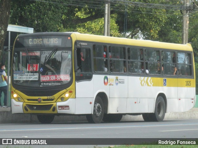 Viação Cidade de Maceió 1025 na cidade de Maceió, Alagoas, Brasil, por Rodrigo Fonseca. Número da foto: #8807408.