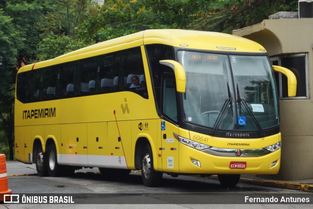 Viação Itapemirim 60641 na cidade de São Paulo, São Paulo, Brasil, por Fernando Antunes. ID da foto: 8805763.