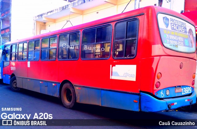 Concessionária Salvador Norte - CSN Transportes 13689 na cidade de Salvador, Bahia, Brasil, por Cauã Cauazinho. ID da foto: 8807918.