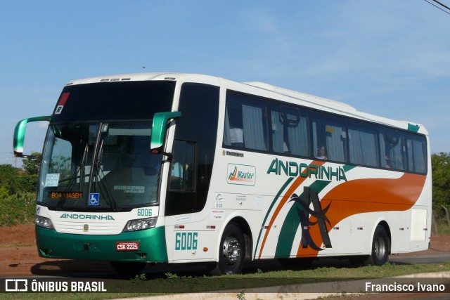 Empresa de Transportes Andorinha 6006 na cidade de Assis, São Paulo, Brasil, por Francisco Ivano. ID da foto: 8808519.