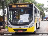 Viação Sorriso de Minas 5103 na cidade de Uberlândia, Minas Gerais, Brasil, por Marcel Fagundes. Número da foto: #:id.