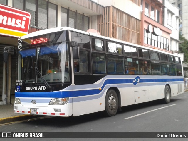 ATD - AutoTransportes Desamparados 21 na cidade de Catedral, San José, San José, Costa Rica, por Daniel Brenes. Número da foto: #8809131.