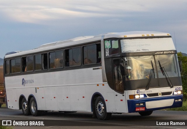 Ônibus Particulares 420 na cidade de Serra Talhada, Pernambuco, Brasil, por Lucas Ramon. ID da foto: 8811222.