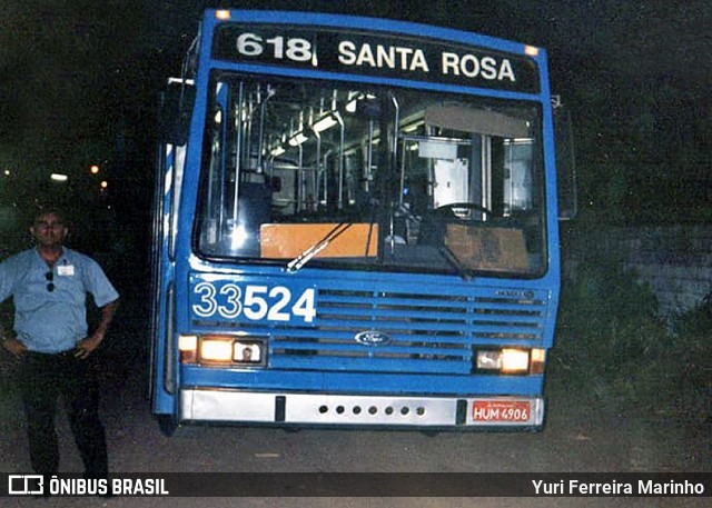 Rota Expressa Transporte de Passageiros 33524 na cidade de Fortaleza, Ceará, Brasil, por Yuri Ferreira Marinho. ID da foto: 8809409.